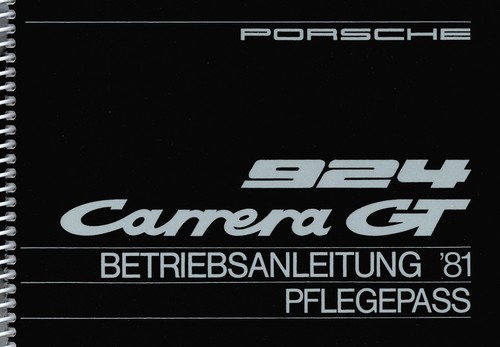 Porsche 924 carrera 1981 - 924, gt
