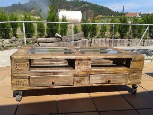 Tavolino legno 120x80 con - tavolino, in