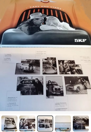 Calendario 1996 skf - 1996, cars