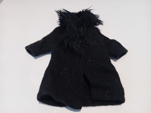Cappotto pelliccia nero