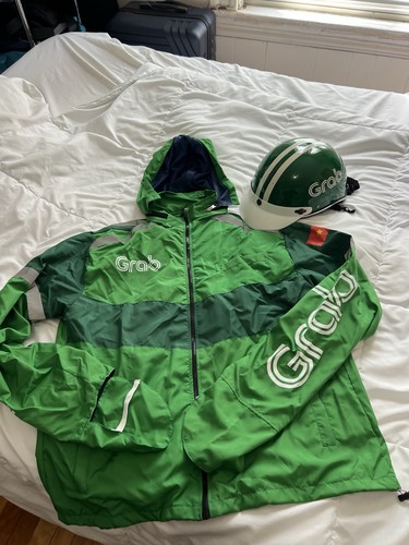 Giacca con casco grab - casco,