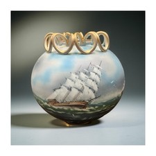 Art Deco Vase Ceramic Vaso