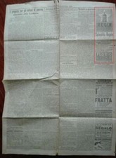 14 DICEMBRE 1916*RARISSIMA PUBBLICITA' ACQUA PURGATIVA REGIA*N.3391