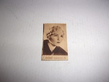 Figurina cartoncino anni 30