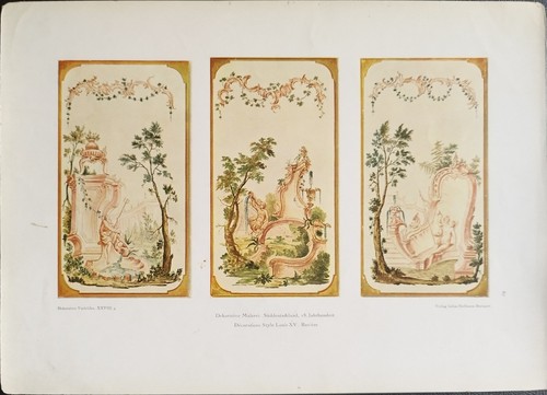 Antica stampa colori 1925 - stampa,