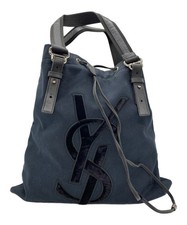 Borsa a mano Saint Laurent Tote Purse YSL Cassandra nera autentica