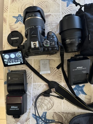 Nikon d5300 con obiettivi - nikon,