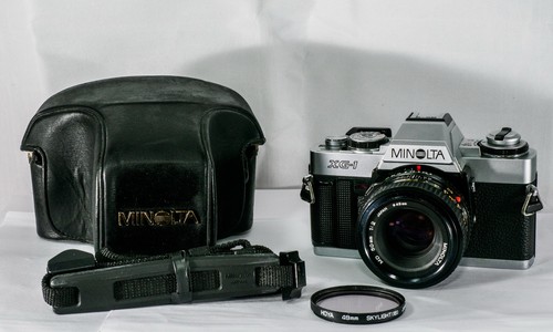 Minolta 35mm slr camera - minolta, xg-1