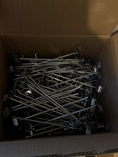 KIT 190 PZ GANCI ESPOSITORI PORTA BLISTER 25 + 15 CM PER PANNELLO DOGATO