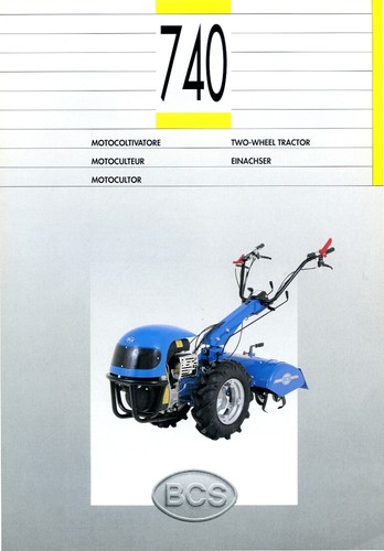 Bcs motocoltivatore 740 - ", "