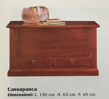Cassapanca legno ciliegio - in,