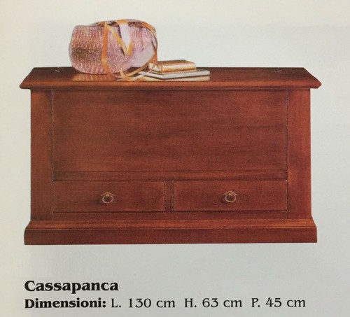 Cassapanca legno ciliegio - in,