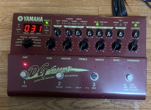 Yamaha stomp pedale - yamaha, dg-stomp