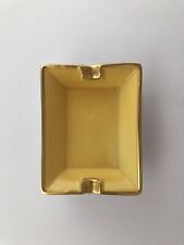 posacenere giallo filo oro 24