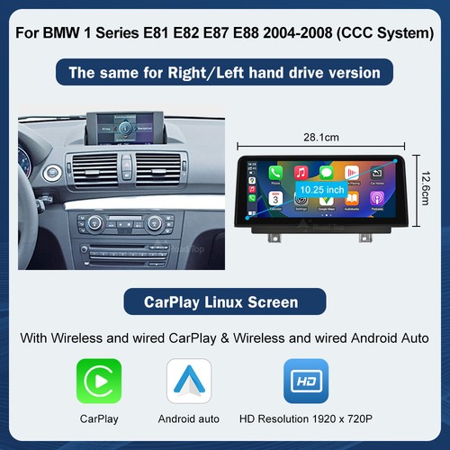 Carplay mirror link - 10.25",