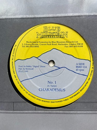 Chaka demus 1 reggae - 12",