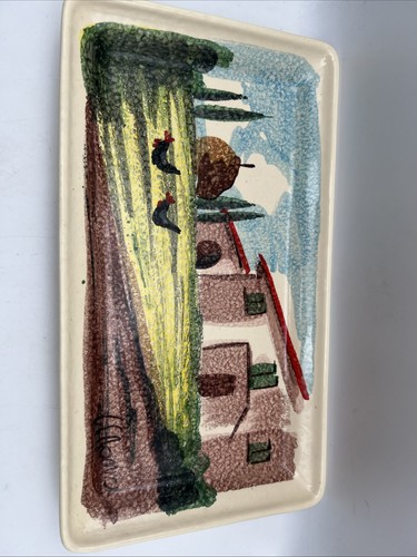 Piatto ceramica italiana - in,
