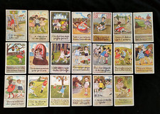 20 Cartoline Epoca Ventennio "Proverbi Detti" illustrate artisti vari Azzoni-72P