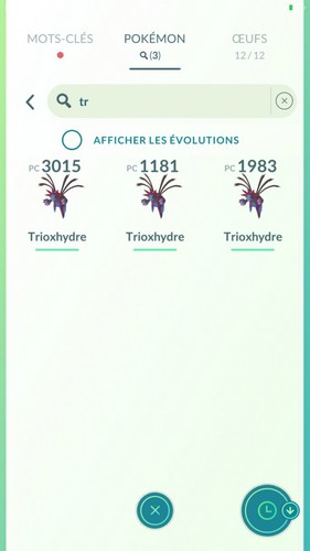 Pokémon trioxhydre - pokémon,