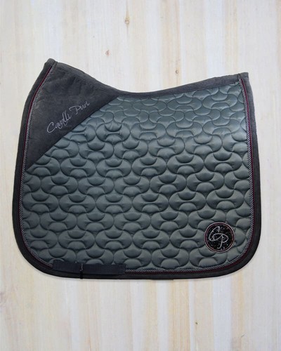 Sella dressage grigia nuova