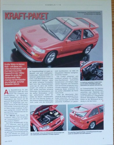 Ford escort cosworth 1992 - cosworth,