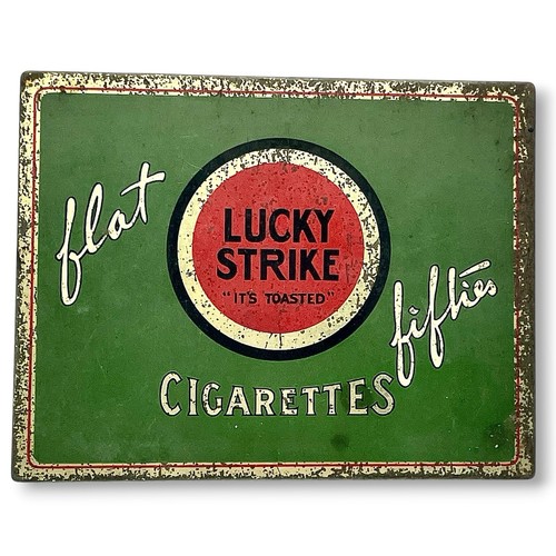 Vintage lucky strikes litho - vintage,