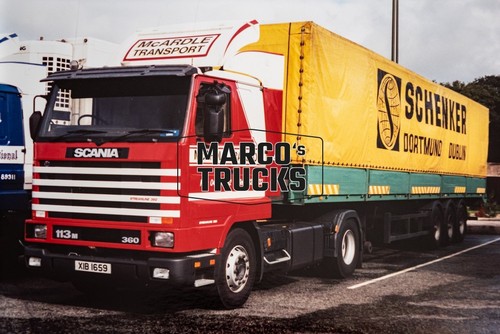 Foto camion scania - 113m, 360