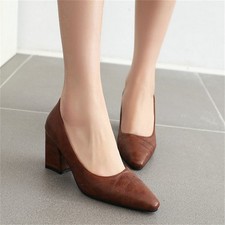 Women's Block Heel Pumps