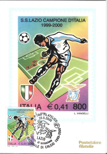 Cartolina filatelica 2000 - cartolina,