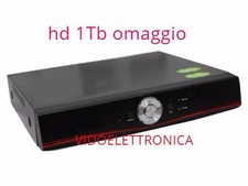 DVR 8 CANALI AHD H264 HDMI CLOUD VIDEOSORVEGLIANZA IBRIDO CON HD DA 1000GB TVCC