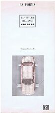 BROCHURE DEPLIANT AUTO NSU R 80 LA FORMA