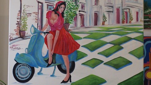Quadro moderno astratto 