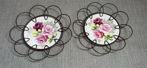 Vintage piatti dipinti mano - piatti,