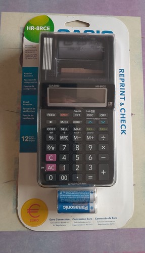 Calcolatrice stampa casio - calcolatrice,