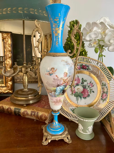 Antico vaso porcellana - antico, in