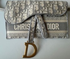 Saddle Clutch stretta Dior