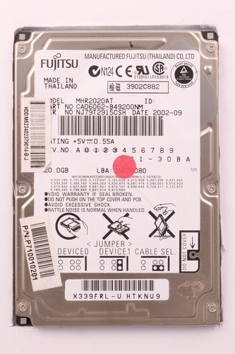 Fujitsu mhr2020at 5 - mhr2020at, 20