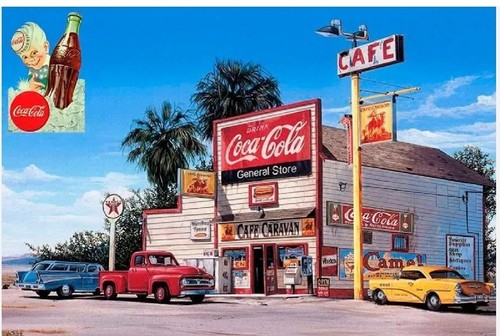Coca cola vintage picture - coca,