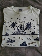 T-shirt vintage Iceberg Ice Jeans con filo taglia M Italia/USA