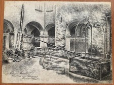 Antico disegno a inchiostro