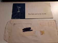  Brochure vendita ROLLS ROYCE CAR - anni '71 #2838 - RR.  OMBRA ARGENTO 