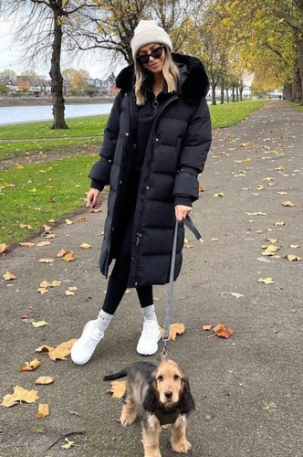 Piumino donna oversize