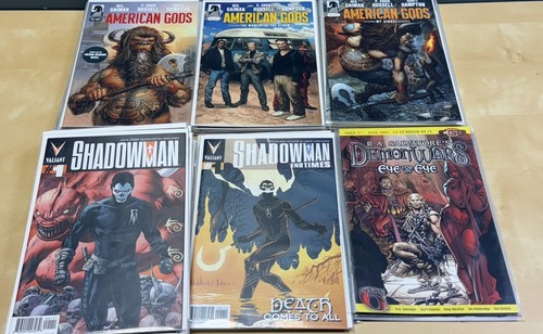 Lotto fumetti american gods - fumetti,