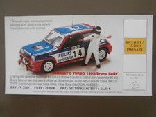RENAULT 5 TURBO 1983 / FICHE