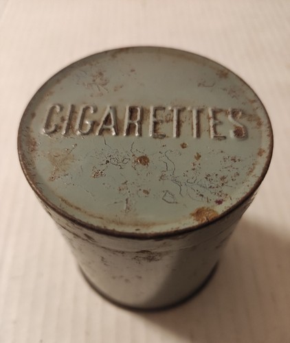 Scatola latta cigarettes - scatola,