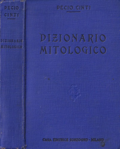 Dizionario mitologico - dizionario,
