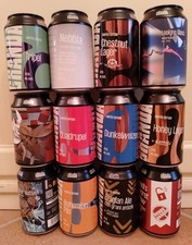 LOTTO DI 12 LATTINE BIRRA "BIRRIFICIO DELLA GRANDA" vuote da collezione!!!