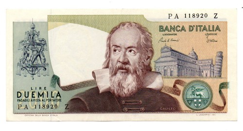 Italia banconota da 2000 - -,