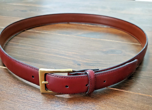 Cintura pelle vintage uomo - , 40
