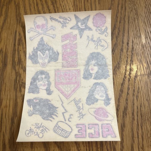 Kiss alive 1977 - ii, tattoos